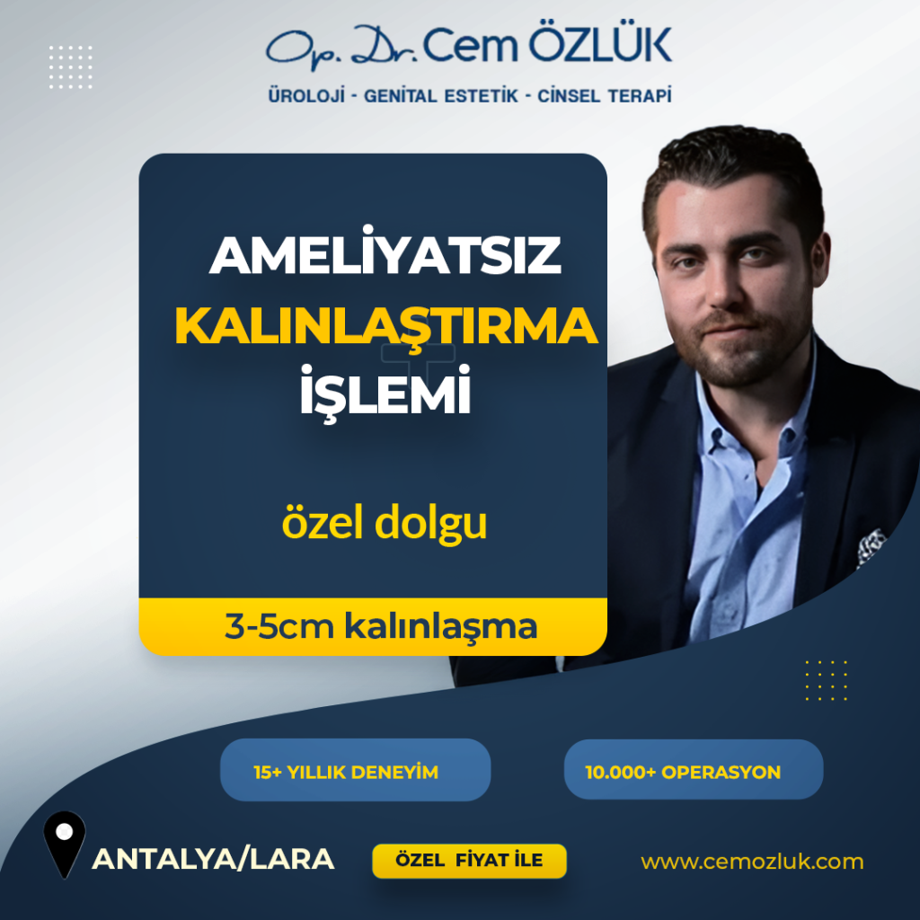 Ameliyatsız Penis Kalınlaştırma